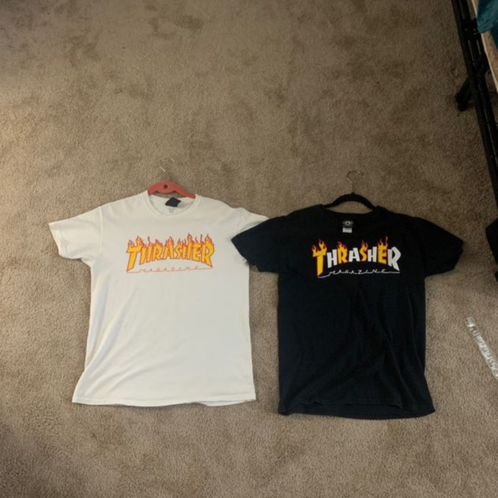 Two Thrasher Tees size men’s medium